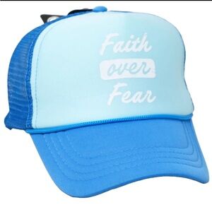 Women’s Blue Faith Over Fear 😨 Cap 🧢